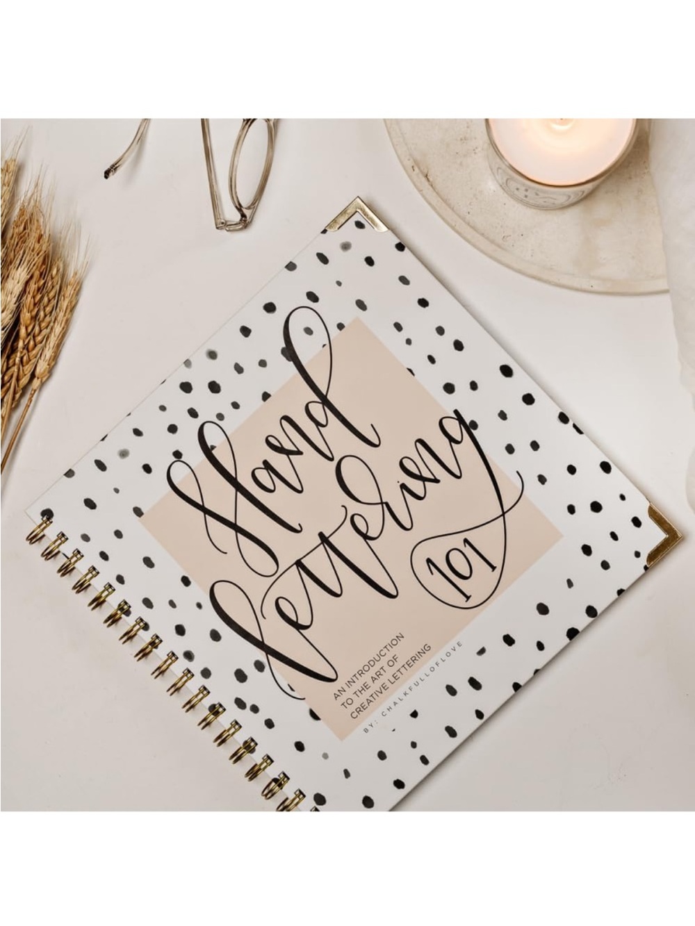 Hand Lettering 101 Spiral Notebook